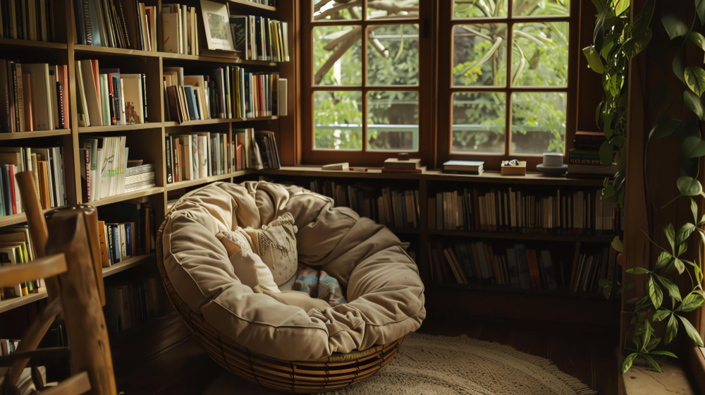 Como Criar um Espao de Leitura Confortvel em Casa: Dicas para Um Cantinho Aconchegante