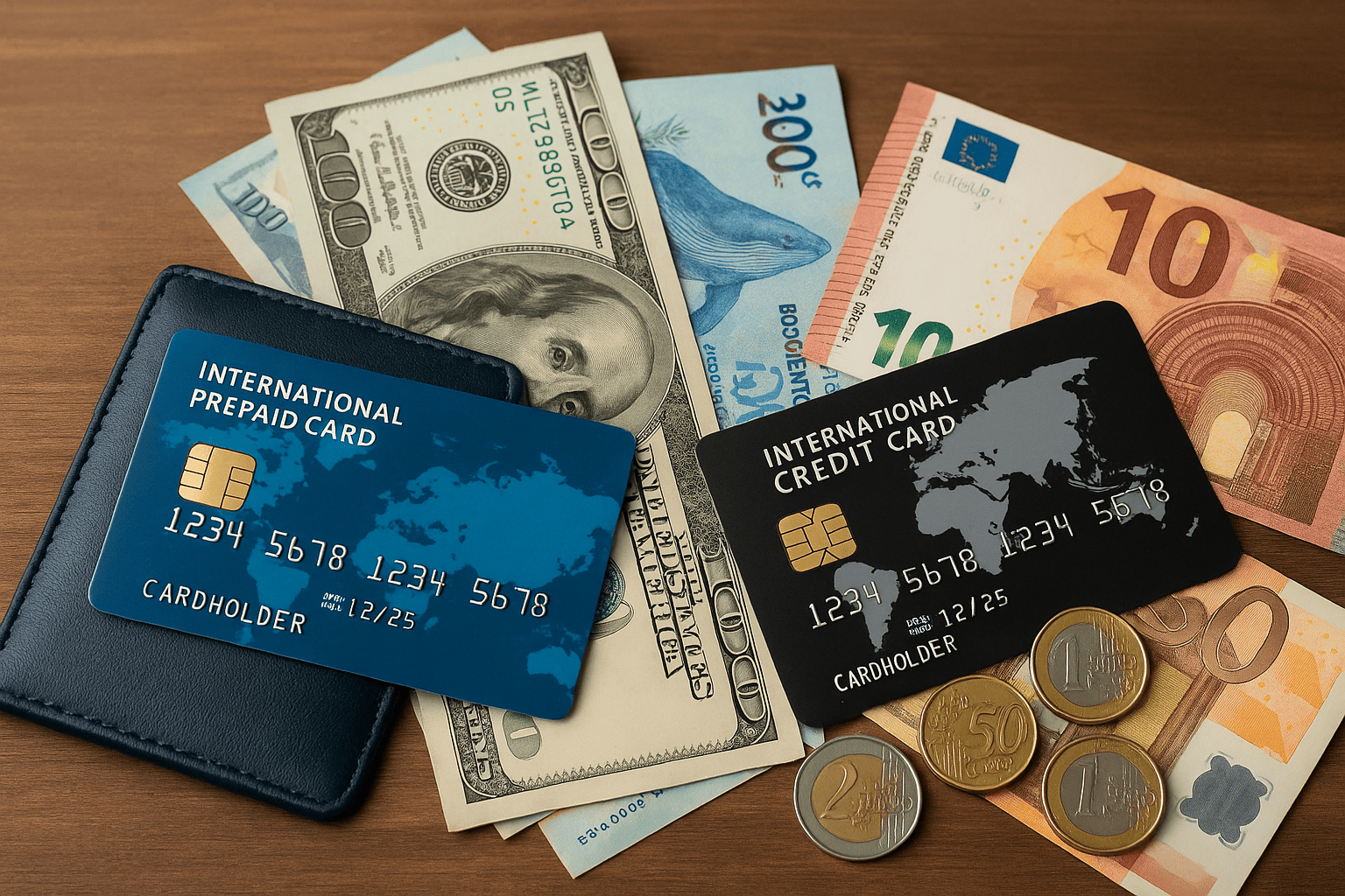 Conta internacional ou cartes pr-pagos: O que usar em pases onde o real rende mais